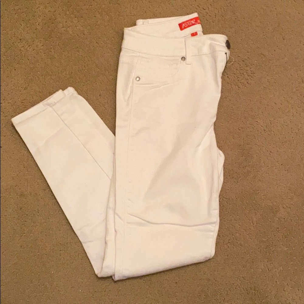 White jeans
